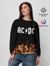 Женский свитшот / AC DC