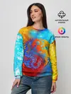 Женский свитшот / Битва огней x Драконы
