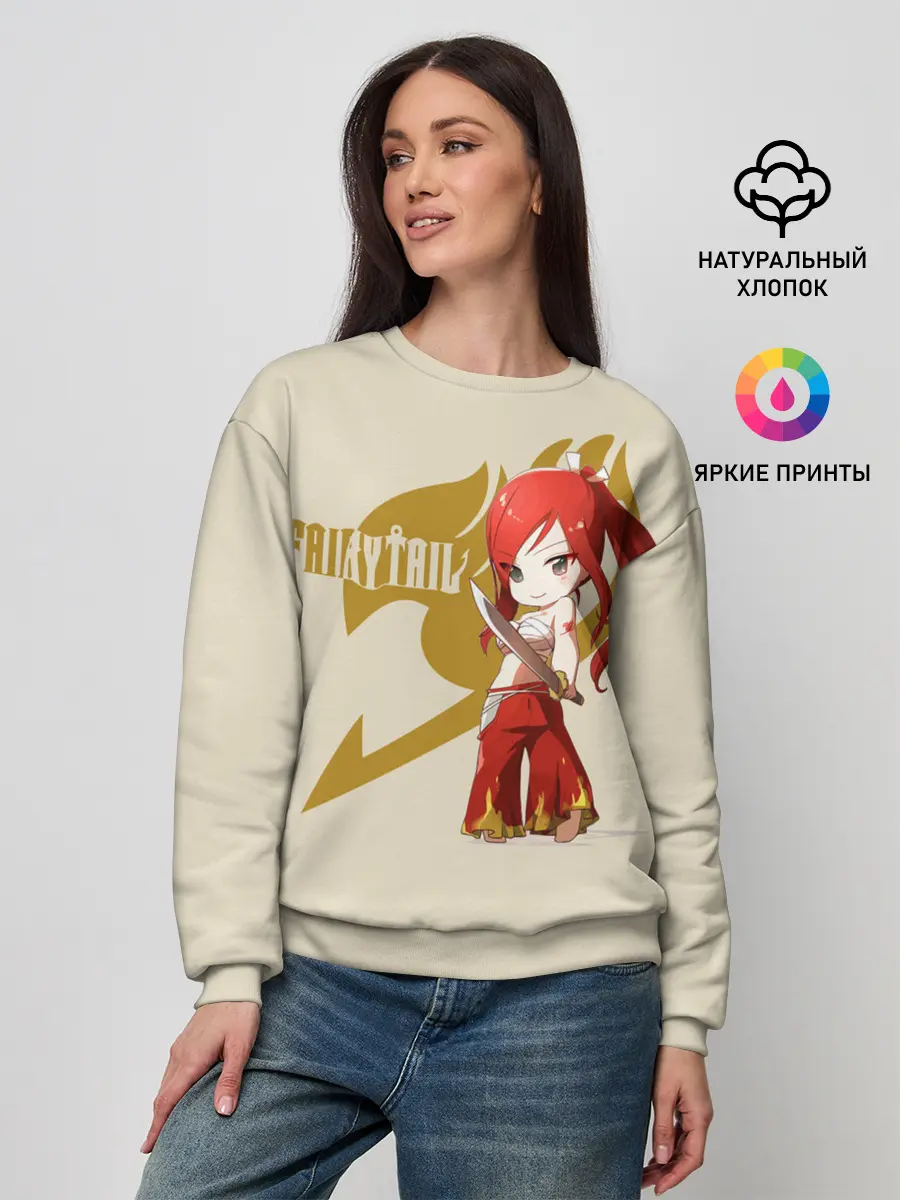 Женский свитшот / Хвост Феи