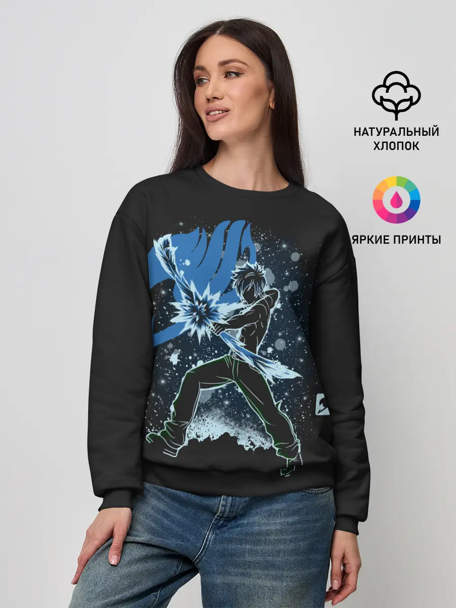 Женский свитшот / The Ice Magic Fairy Tale