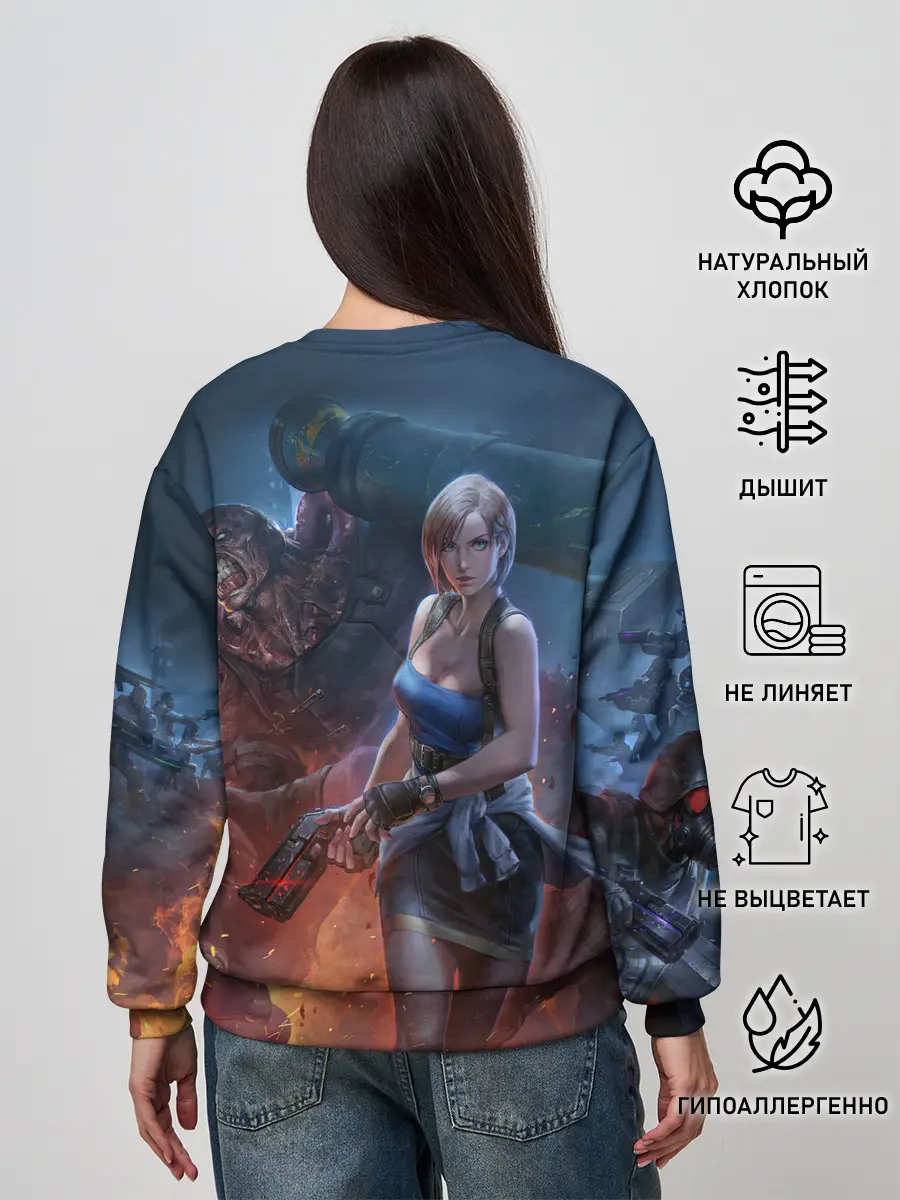 Женский свитшот / RESIDENT EVIL | ОБИТЕЛЬ ЗЛА