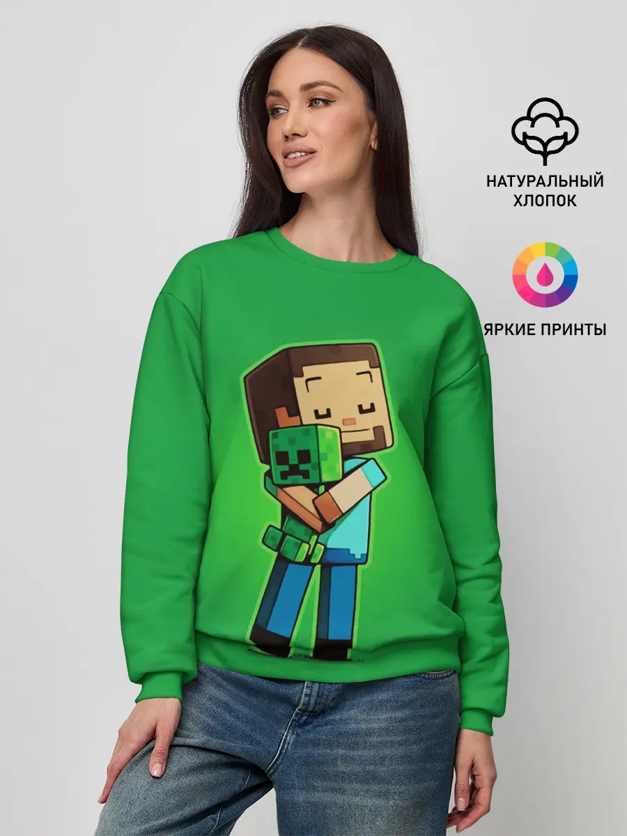 Женский свитшот / MINECRAFT