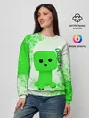 Женский свитшот / MINECRAFT CREEPER