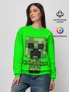 Женский свитшот / MINECRAFT CREEPER