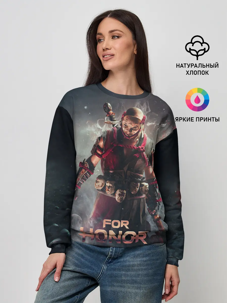 Женский свитшот / Shadows of the Hitokiri art