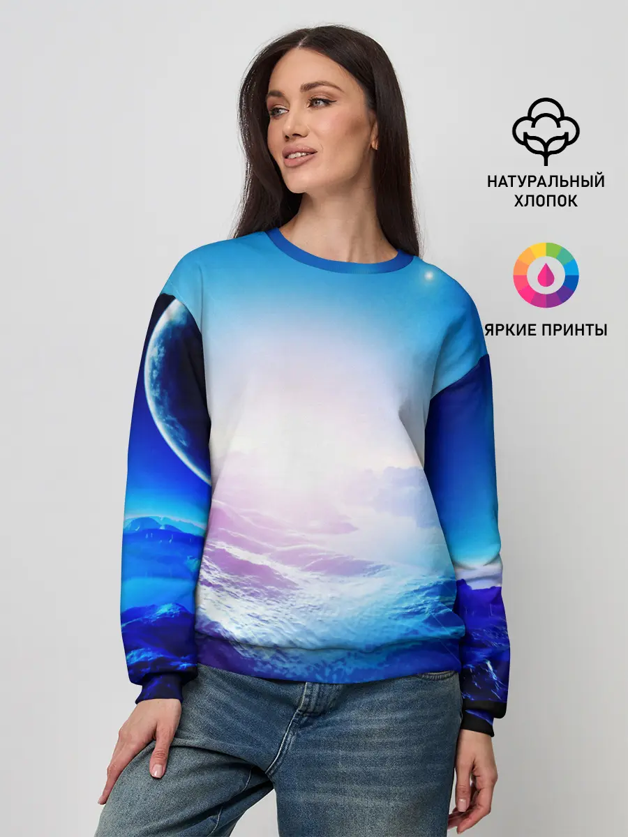 Женский свитшот / ЛУНА