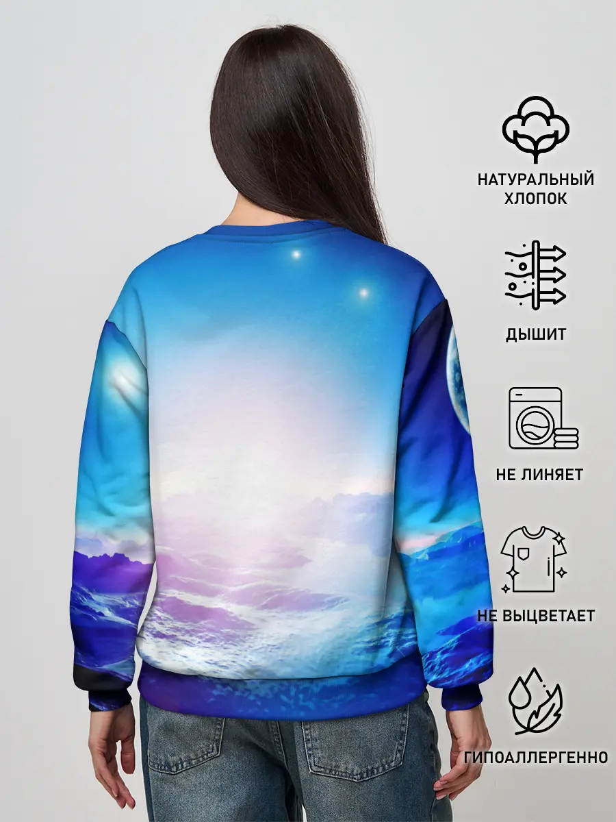 Женский свитшот / ЛУНА