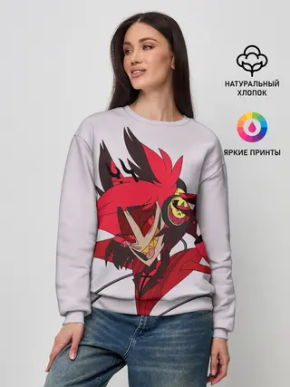 Женский свитшот / Отель Хазбин