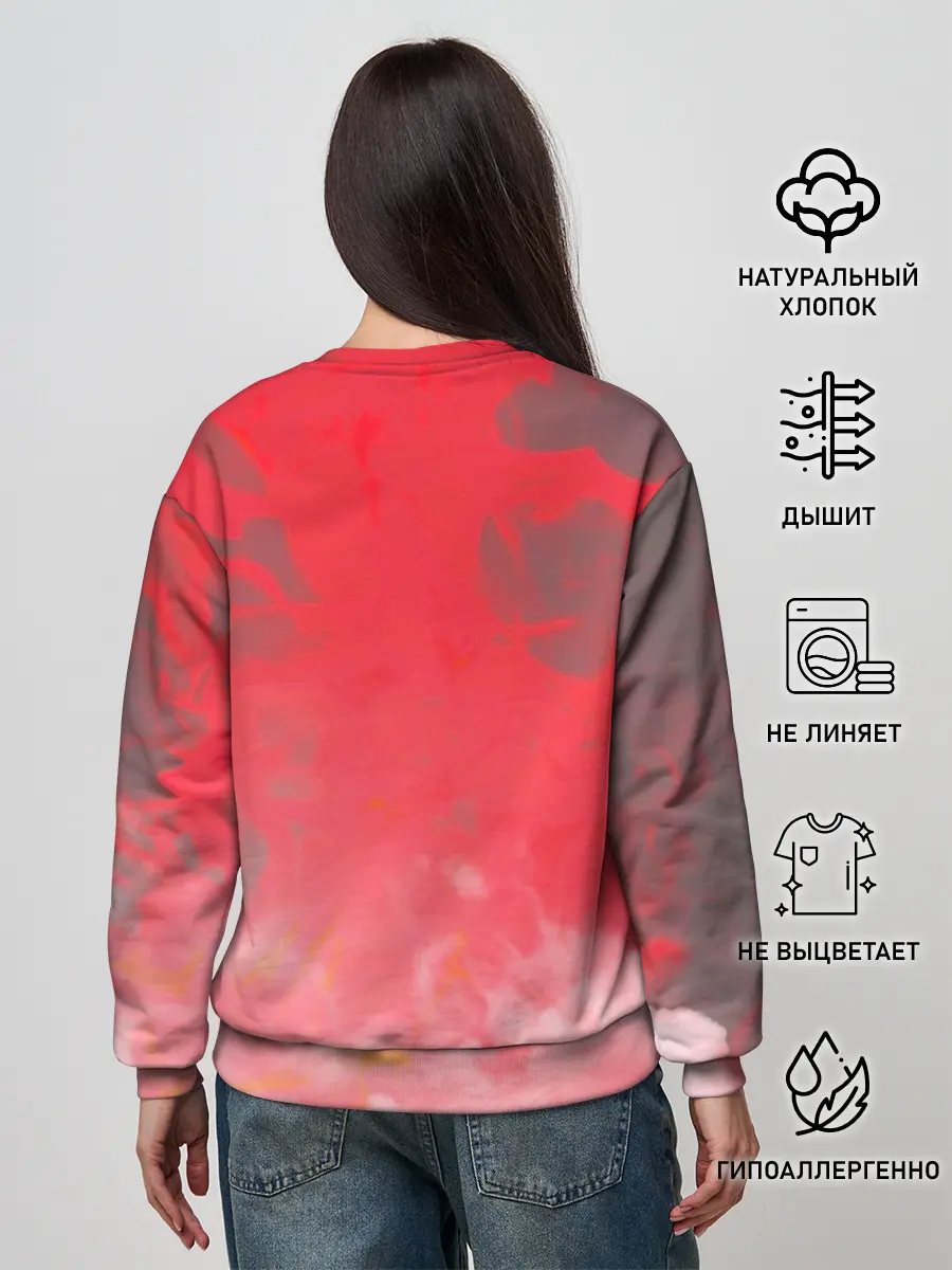 Женский свитшот / Реал Мадрид