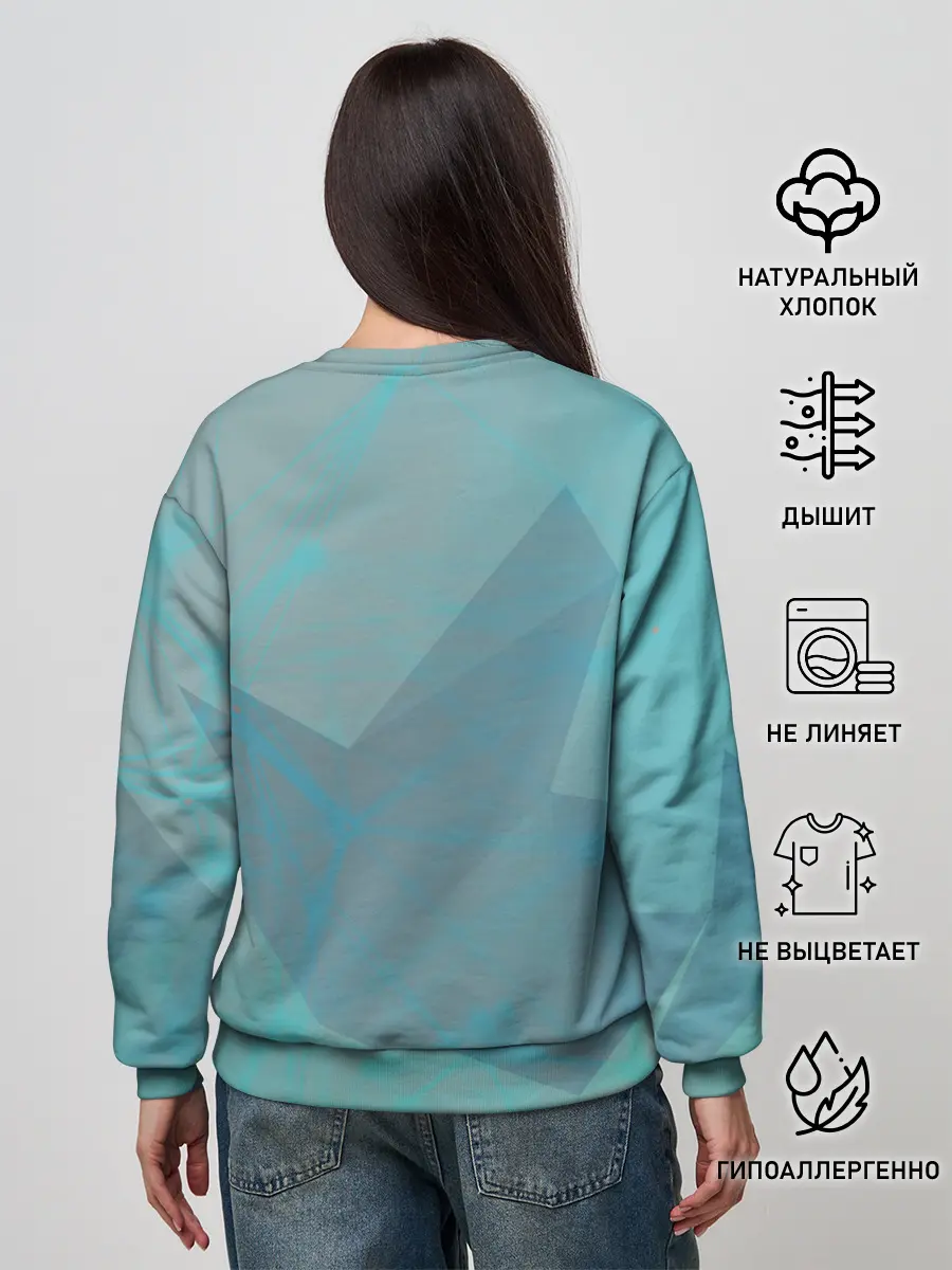 Женский свитшот / Лестер Сити