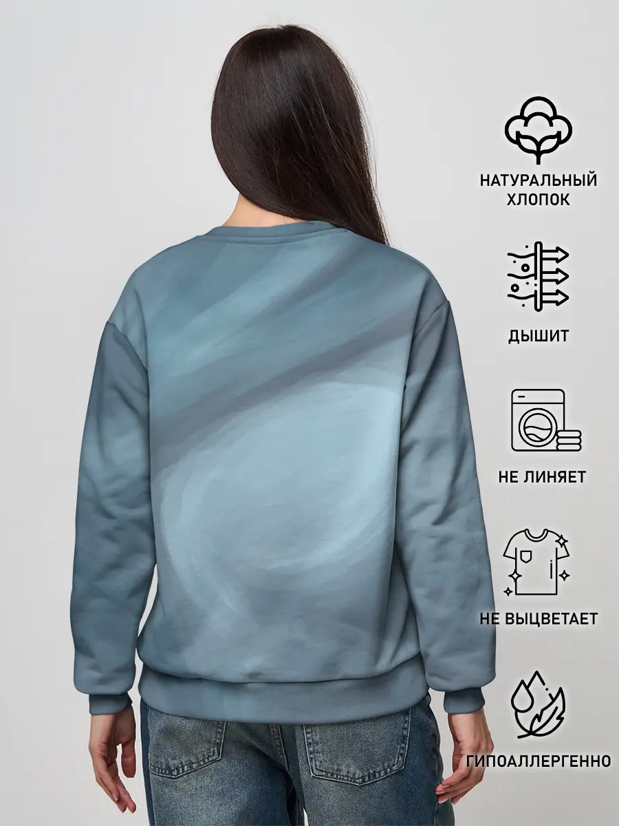 Женский свитшот / Karate girl