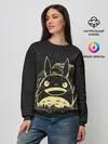 Женский свитшот / Тоторо здоровается