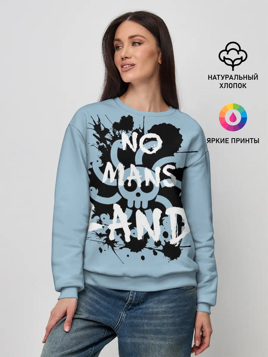 Женский свитшот / One Piece No Mans Land