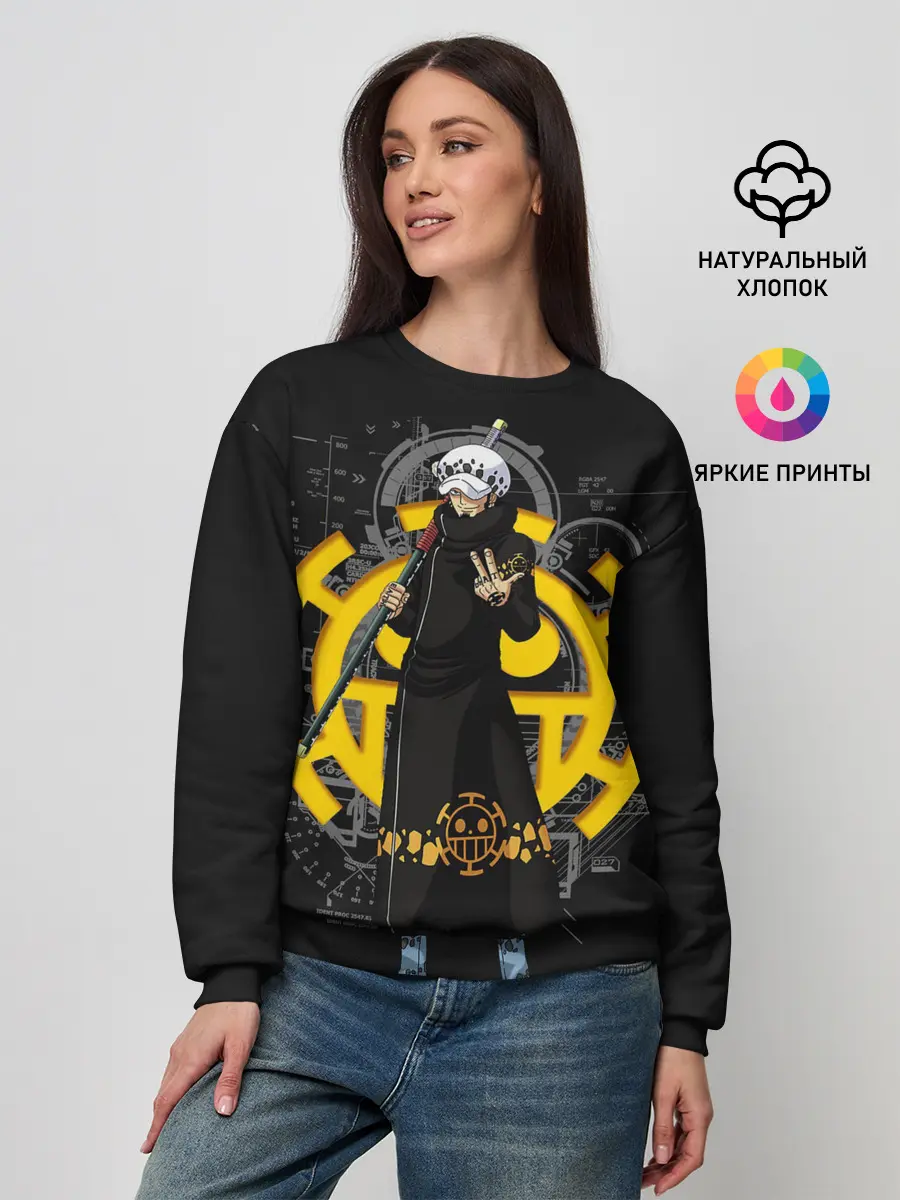 Женский свитшот / Лого One Piece