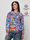 Женский свитшот / Карп Кои
