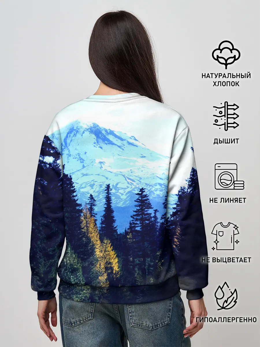 Женский свитшот / лес