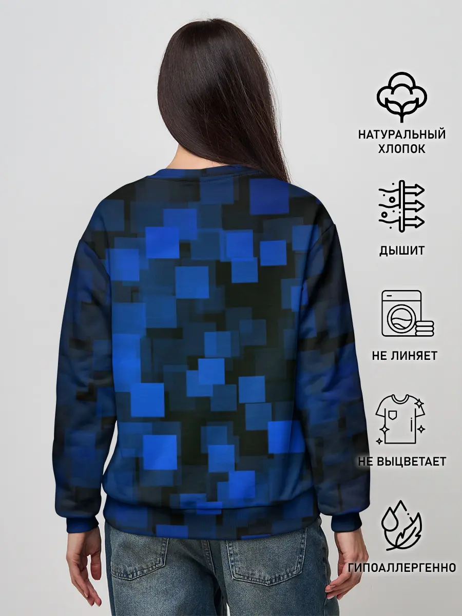 Женский свитшот / Minecraft / Майнкрафт