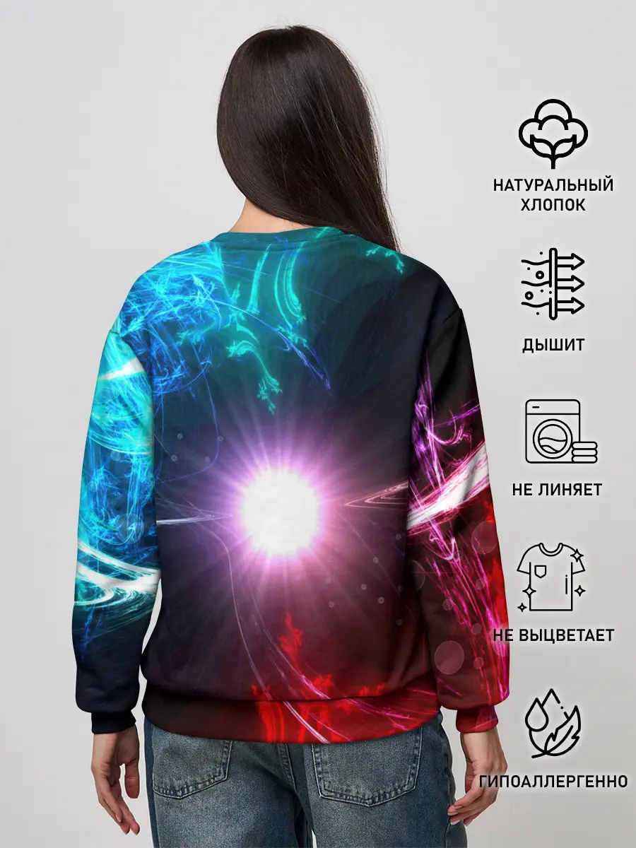 Женский свитшот / Кис-Кис