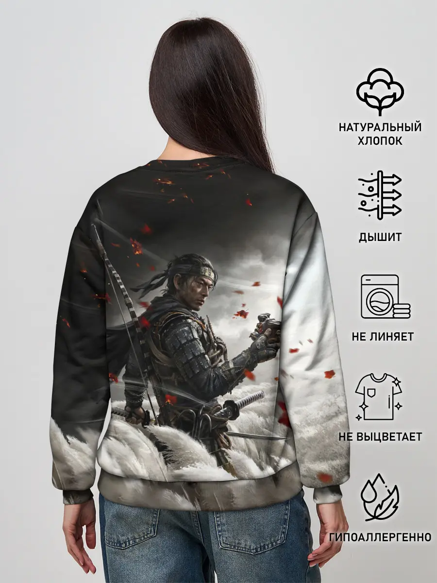 Женский свитшот / Ghost of Tsushima