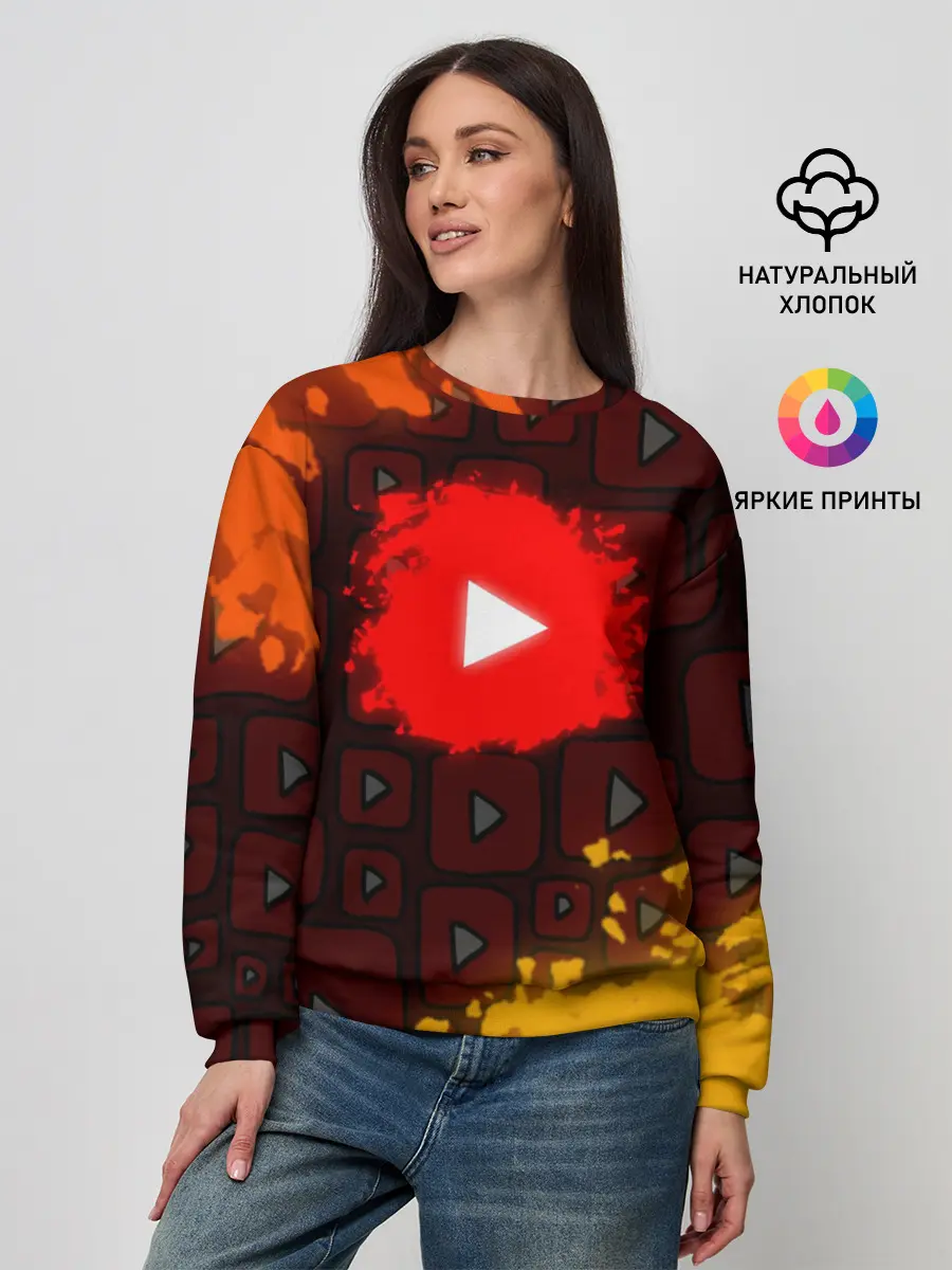 Женский свитшот / YouTube