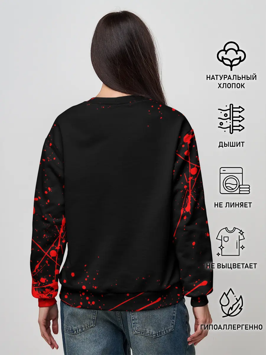 Женский свитшот / ВЕДЬМАК / THE WITCHER / ГЕРАЛЬТ