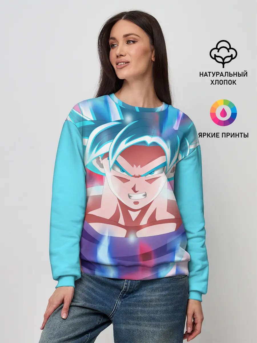 Женский свитшот / Гоку