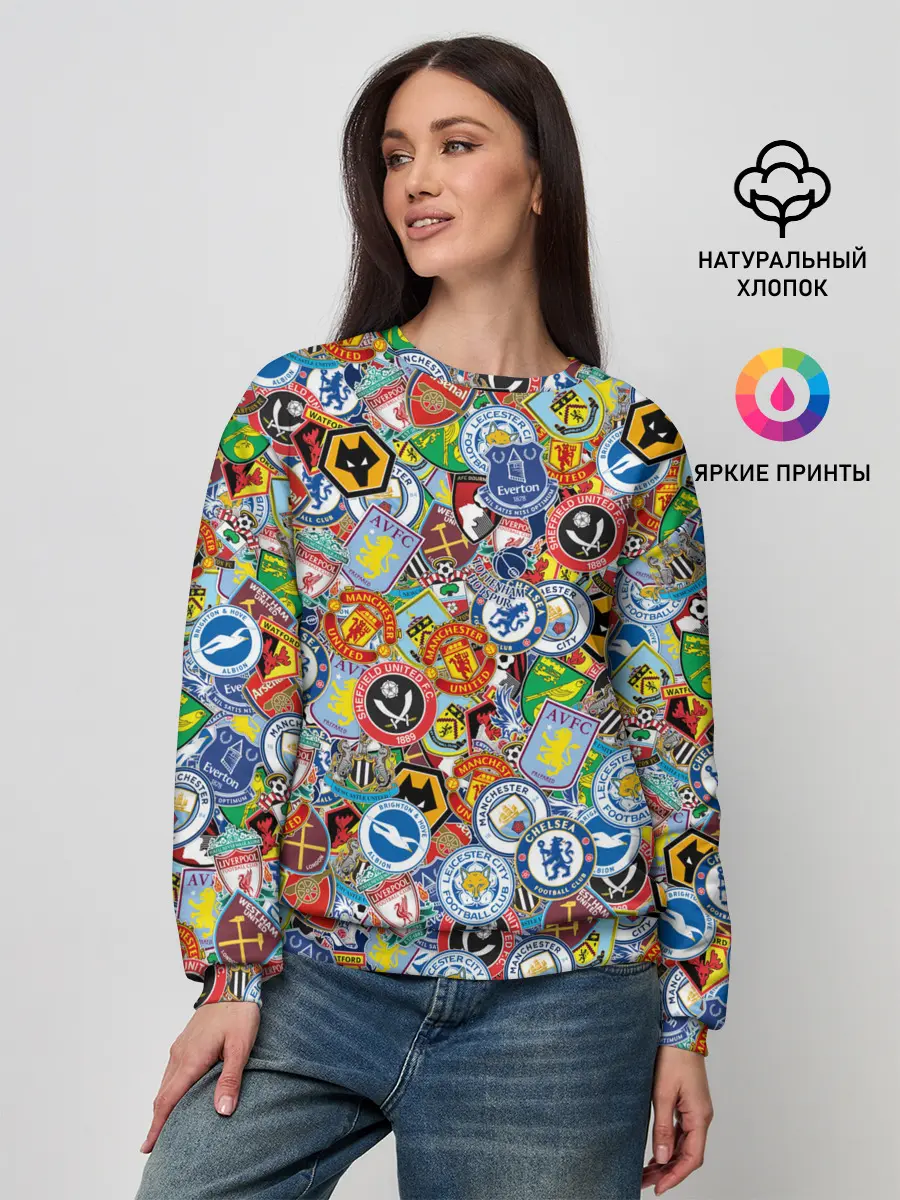 Женский свитшот / Английская Премьер Лига