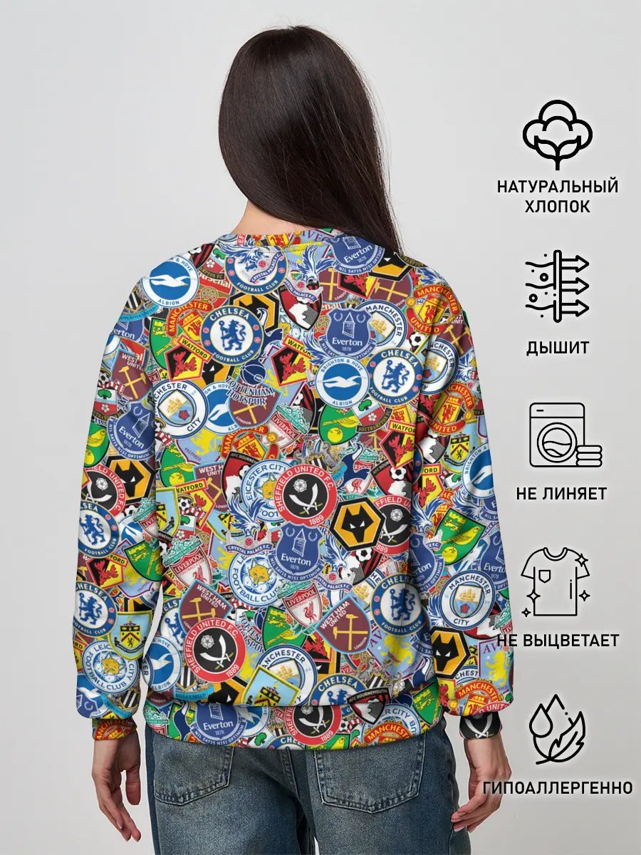 Женский свитшот / Английская Премьер Лига