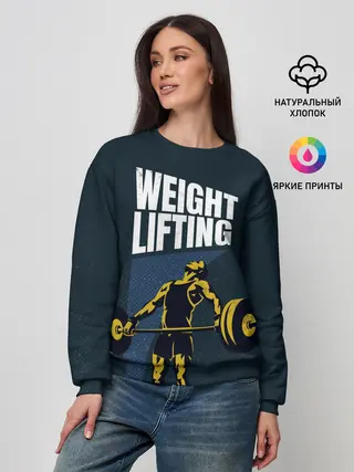 Женский свитшот / Wheight lifting