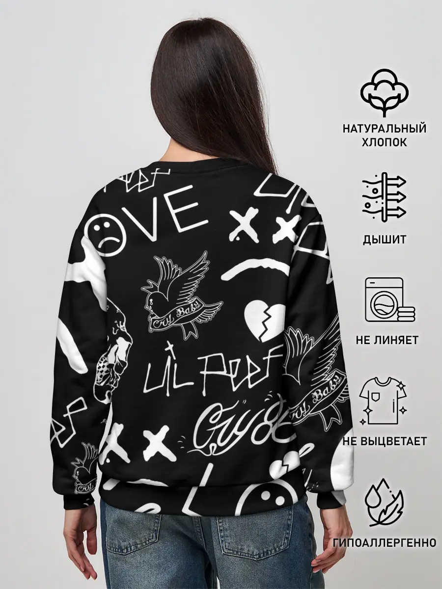 Женский свитшот / Lil Peep