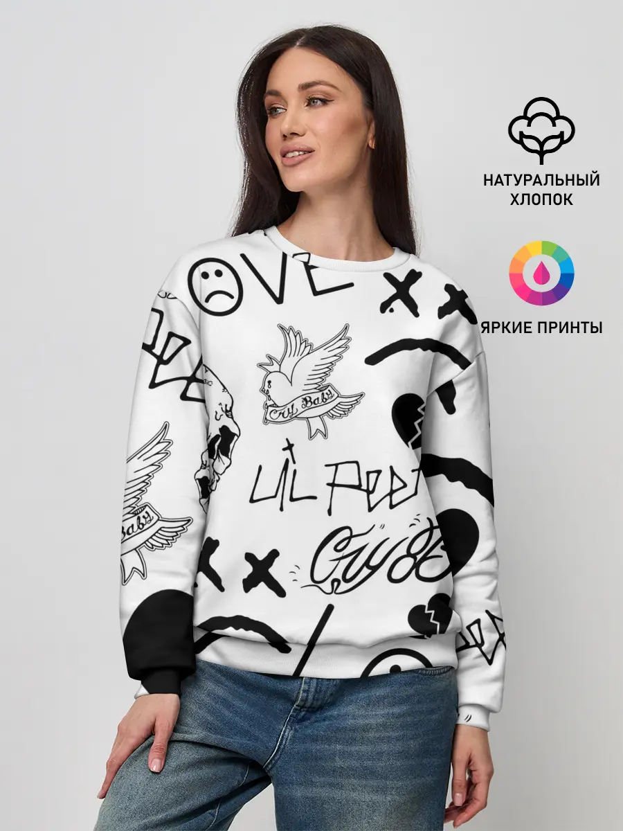 Женский свитшот / Lil Peep