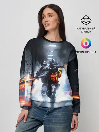 Женский свитшот / Battlefield