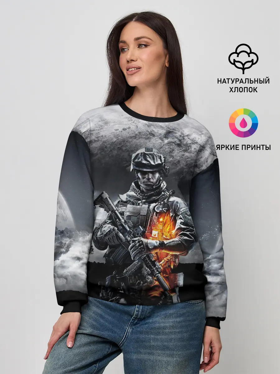 Женский свитшот / Battlefield