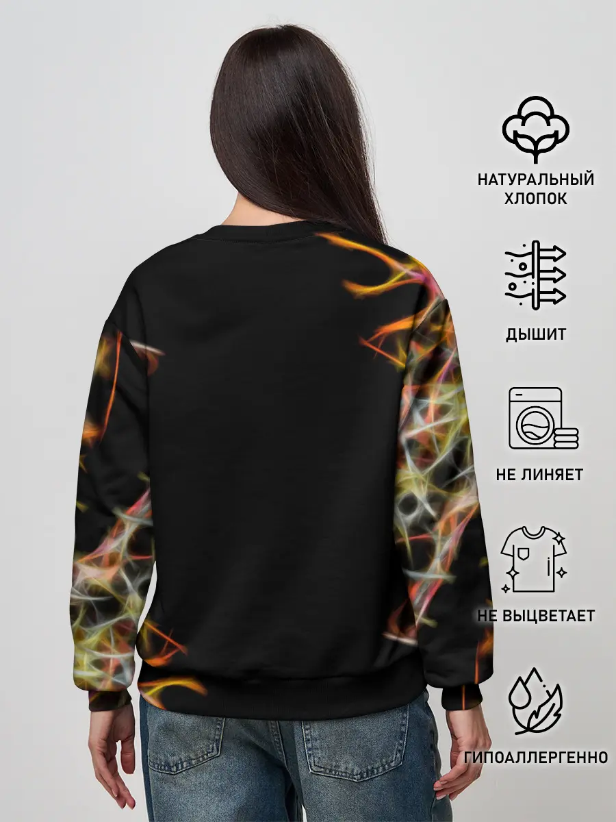 Женский свитшот / медуза