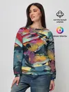 Женский свитшот / Абстрактный рисунок