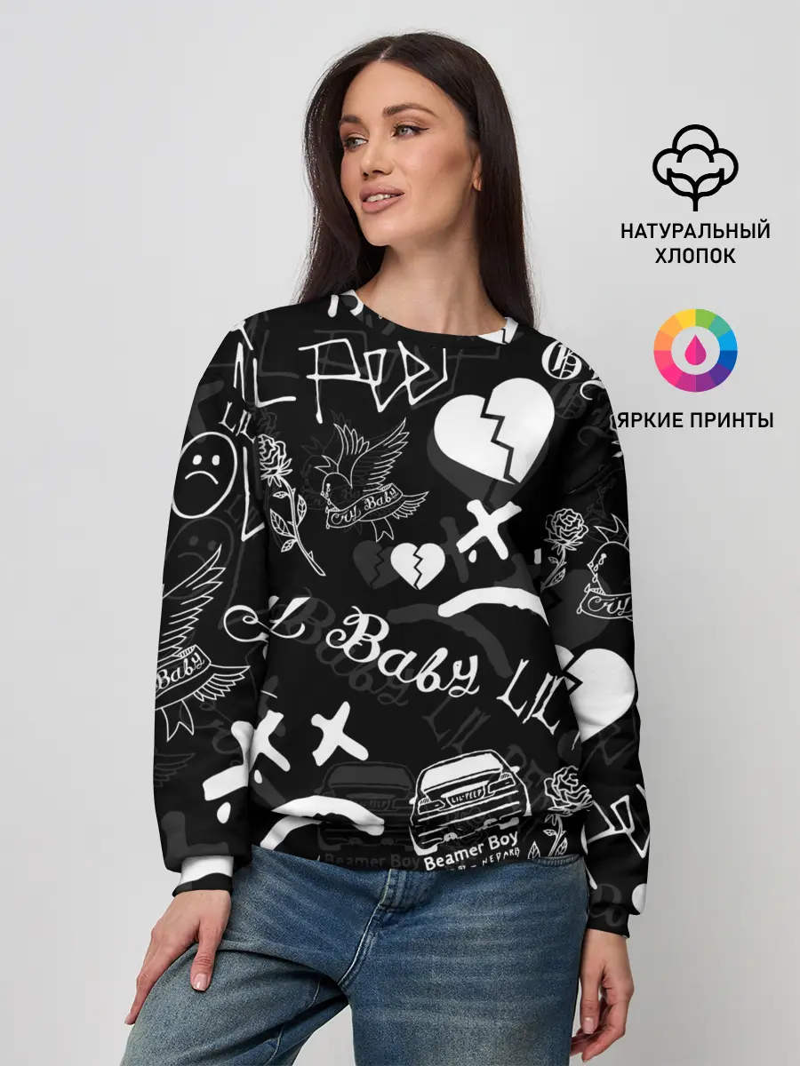 Женский свитшот / LIL PEEP