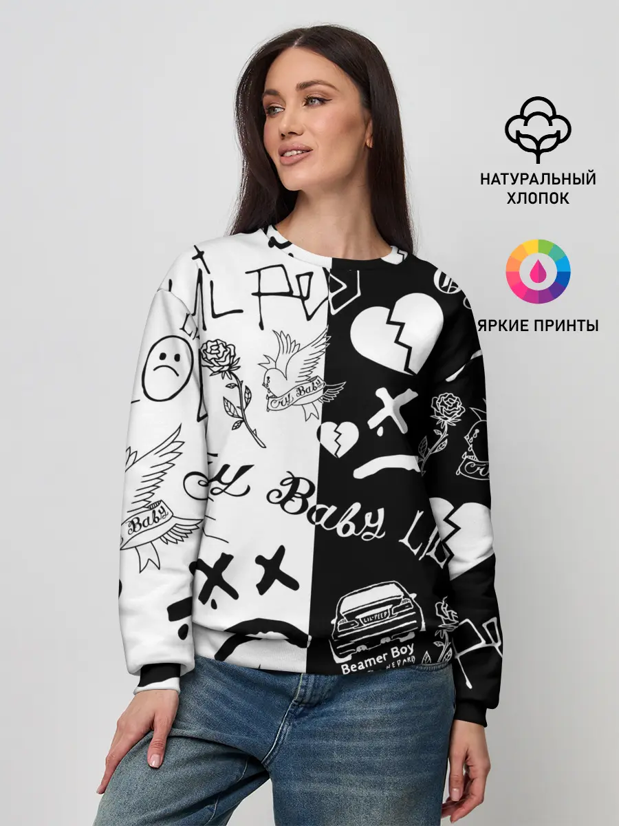 Женский свитшот / LIL PEEP