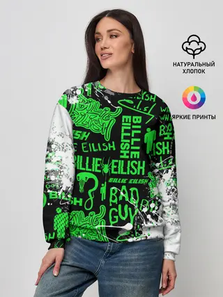 Женский свитшот / BILLIE EILISH.