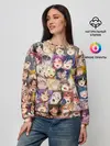 Женский свитшот / MANY FACES OF AHEGAO! color