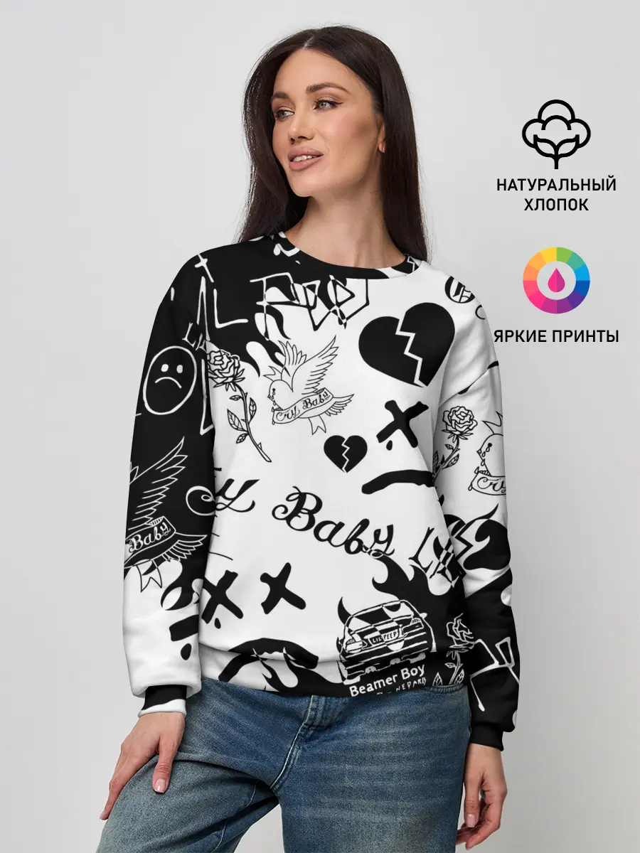 Женский свитшот / LIL PEEP | ЛИЛ ПИП