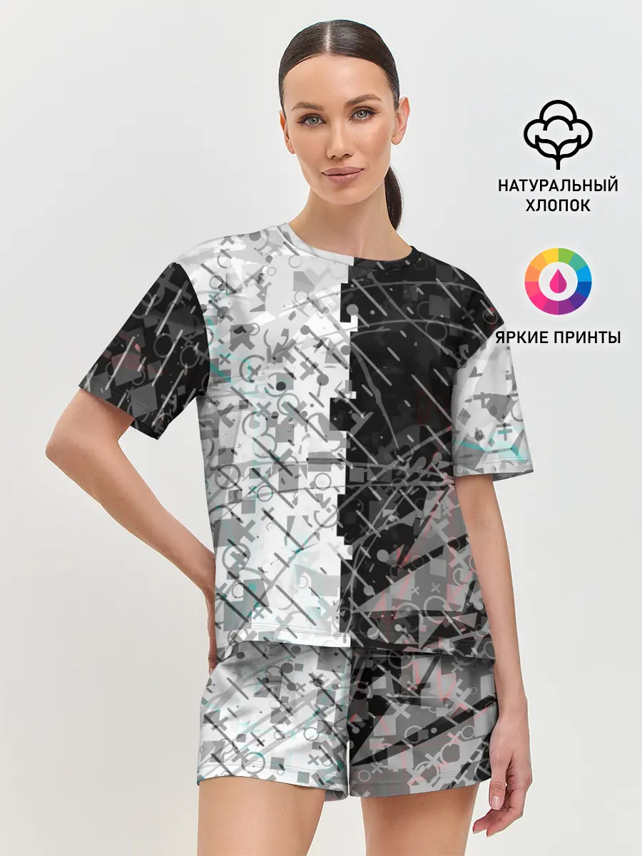 Женская пижама с шортами / The merger