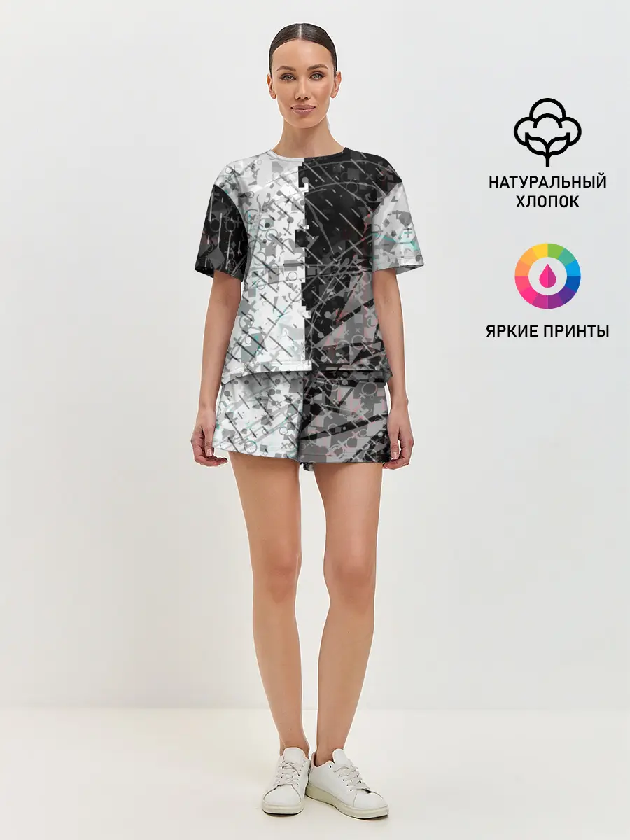 Женская пижама с шортами / The merger