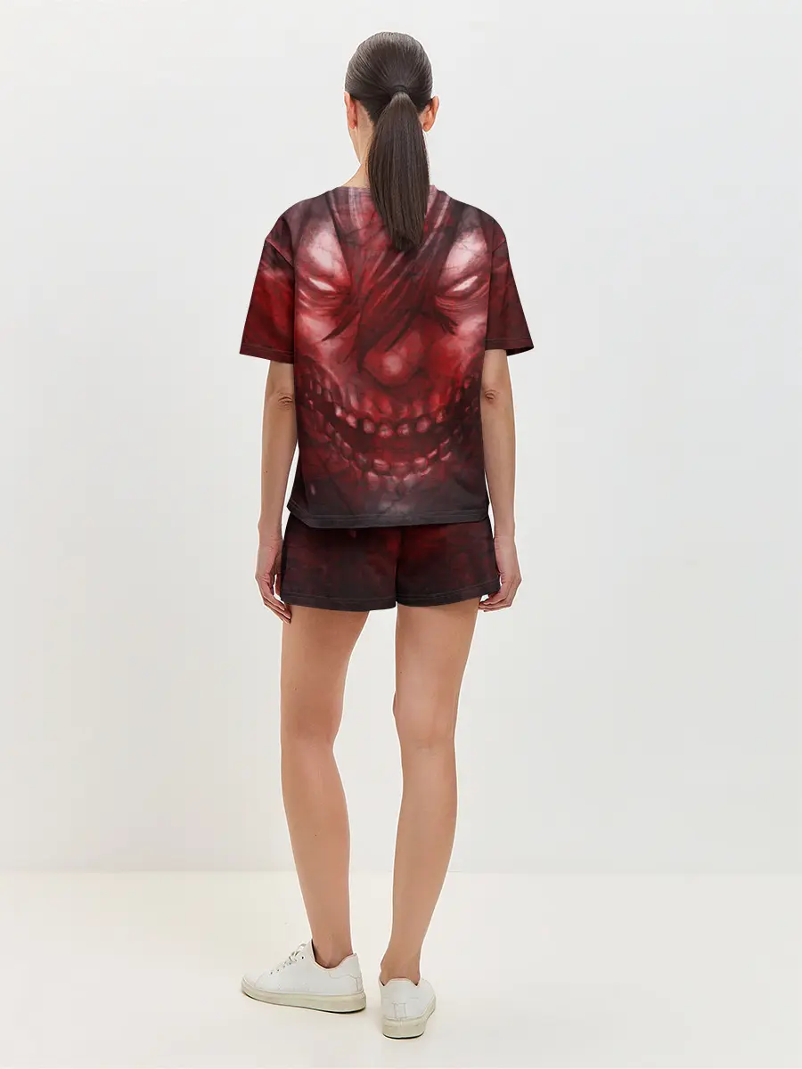 Женская пижама с шортами / Эрен Йегер или Титан?