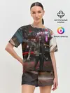 Женская пижама с шортами / Cyberpunk 2077