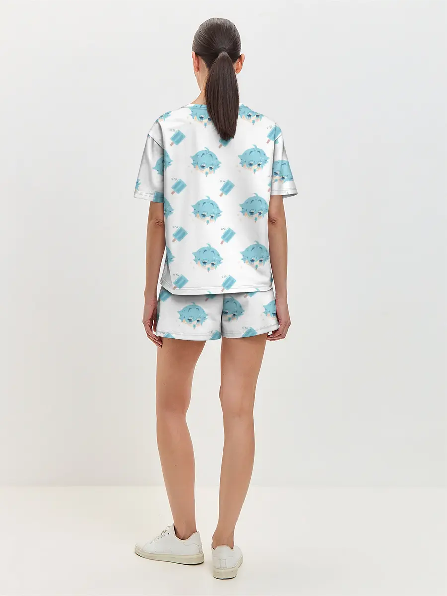 Женская пижама с шортами / Genshin Impact