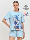 Женская пижама с шортами / коносуба аква поза