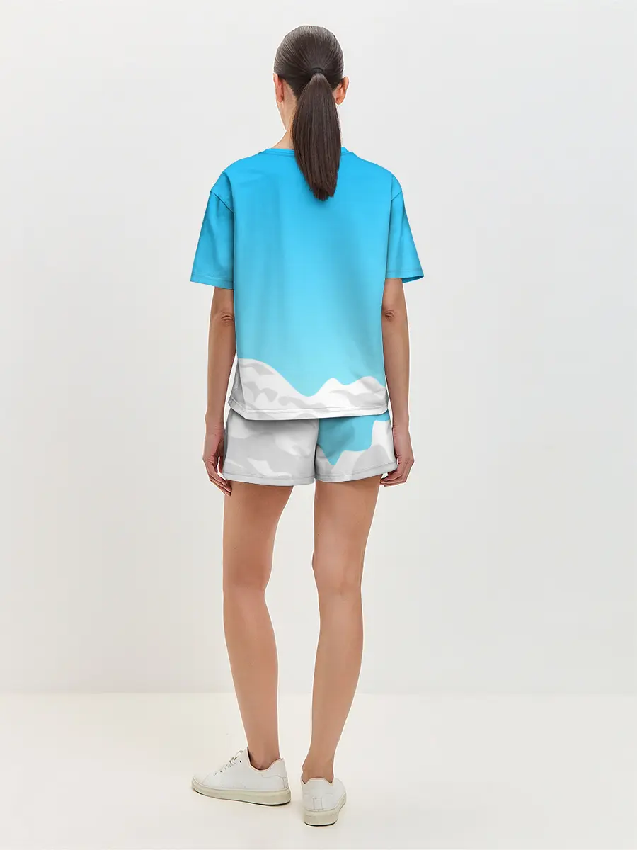 Женская пижама с шортами / Genshin Impact