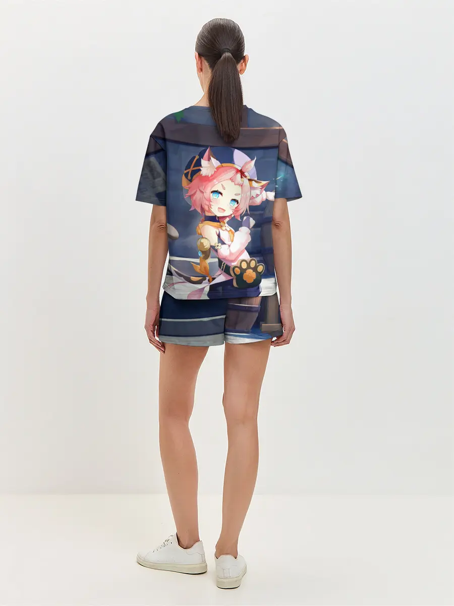 Женская пижама с шортами / GENSHIN IMPACT