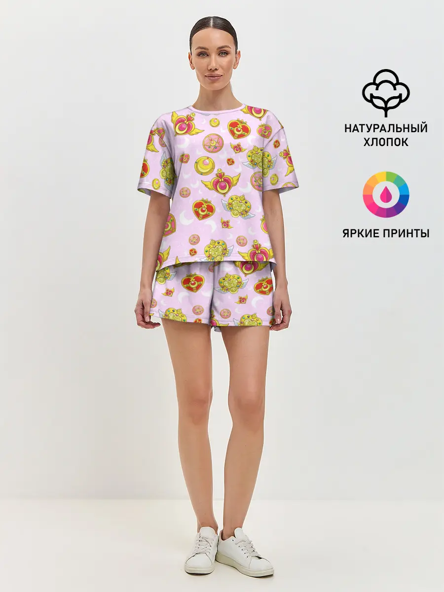 Женская пижама с шортами / Сейлор Мун