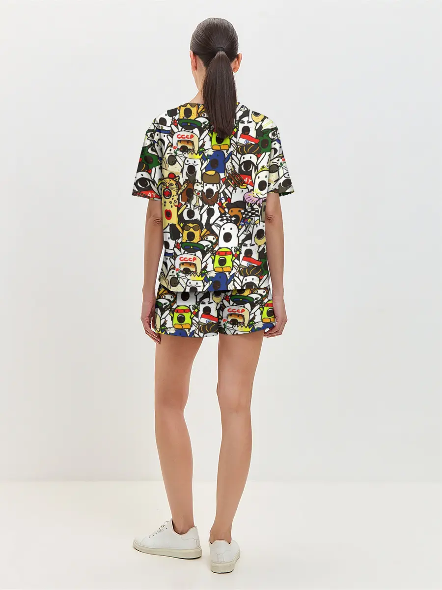 Женская пижама с шортами / НИЧОСИ